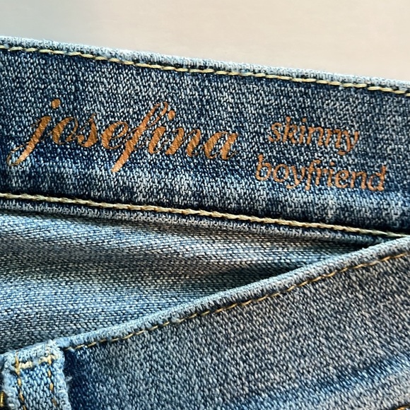 7 For All Mankind Josefina Skinny Boyfriend Size 28 - Picture 11 of 16